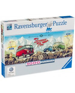 Slagalica Ravensburger od 1000 dijelova - Izlet u Alpe