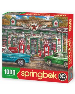 Slagalica Springbok od 1000 dijelova - Auto servis
