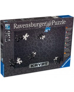 Slagalica Ravensburger od 736 dijelova - Black Crypt