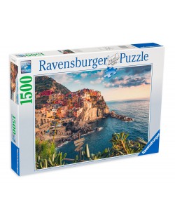 Slagalica Ravensburger od 1500 dijelova - Cinque Terre, Italija