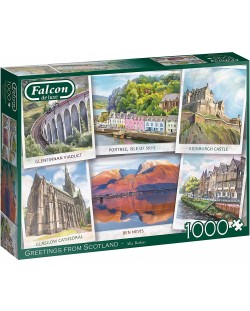 Puzzle Falcon od 1000 dijelova - Škotska