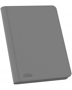 Mapa za kartice Ultimate Guard Zipfolio 18-Pocket XenoSkin - siva (360 kom.)