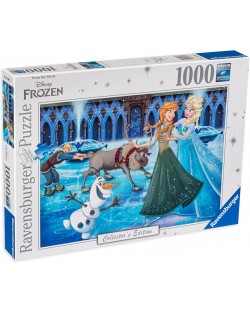 Slagalica Ravensburger od 1000 dijelova - Snježno kraljevstvo