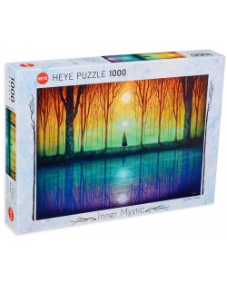 Puzzle Heye od 1000 dijelova - Šumske siluete