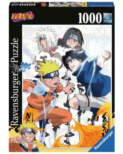 Slagalica Ravensburger od 1000 dijelova - Naruto protiv Sasukea