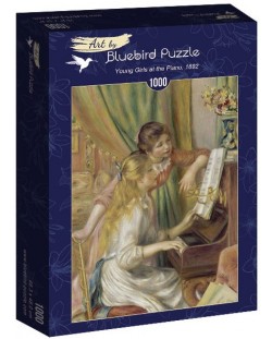 Puzzle Bluebird od 1000 dijelova - Djevojke s klavirom