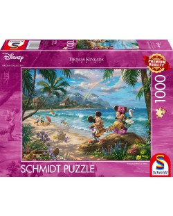 Slagalica Schmidt od 1000 dijelova - Minnie i Mickey na Havajima