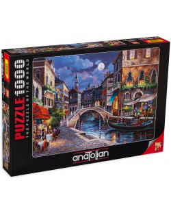 Puzzle Anatolian od 1000 dijelova - Venecijska ulica, James Lee