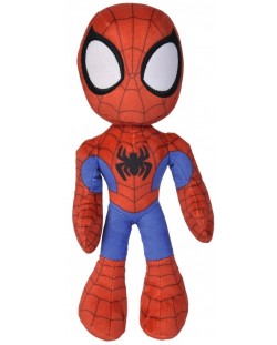 Plišana igračka Simba Toys - Spiderman sa svjetlećim očima, 25 cm