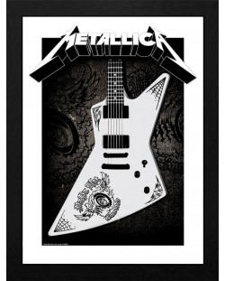 Plakat s okvirom GB Eye Music: Metallica - Papa Het Guitar