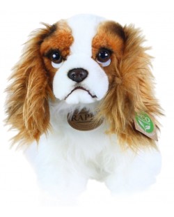 Plišana igračka Rappa Eko prijatelji - Pas Kint Charles Spaniel, sjedeći, 25 cm