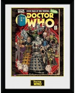 Plakat s okvirom GB eye Television: Doctor Who - Villains Comics
