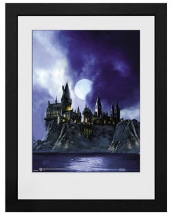 Plakat s okvirom GB eye Movies: Harry Potter - Hogwarts Painted