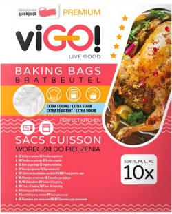 Vrećice za pečenje viGО! - Premium, 10 komada, različite veličine