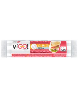 Vrećice za sendviče viGО! - Standard, 17 x 28 cm, 200 komada