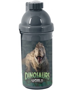 Plastična boca Paso Dinosaur - S remenom za rame, 500 ml