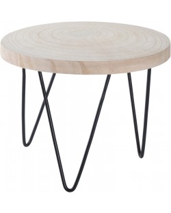 Pomoćni stol H&S - 23 х 18.5 cm, drvo/metal
