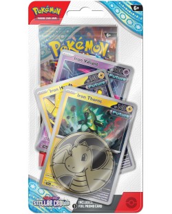 Pokemon TCG: Scarlet & Violet 7 Stellar Crown Premium Checklane Blister - Iron Thorns