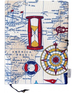 Omot za knjige Marchella's Art - Pomorska karta
