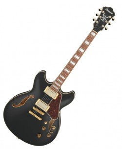 Poluakustična gitara Ibanez - AS73G, Black Flat