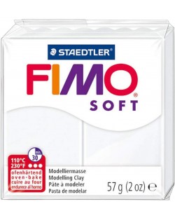 Polimerna glina Staedtler Fimo Soft - 57 g, siva