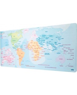 Podloga za miš Erik - World Map, XL, višebojna