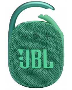 Prijenosni zvučnik JBL - Clip 4 Eco, zeleni