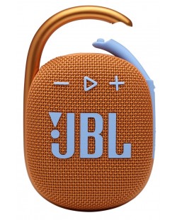 Mini zvučnik JBL - Clip 4, narančasti