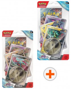 Pokemon TCG: Scarlet & Violet 7 Stellar Crown Premium Checklane Blister - Bundle