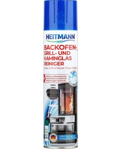 Aerosol za čišćenje stakla na kaminu, pećnici i roštilju Heitmann - 400 ml