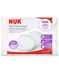 Jastučići za dojenje Nuk High Performance, 8 komada