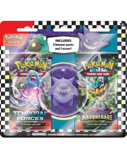 Pokemon TCG: Back to School Eraser Blister 2024 - Gengar