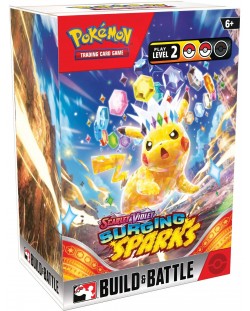 Pokemon TCG: Scarlet & Violet 8 Surging Sparks Build and Battle Box