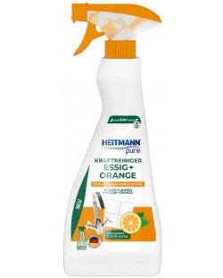 Sredstvo za čišćenje kupaonice Heitmann - Pure Power, 500 ml, ocat i naranča
