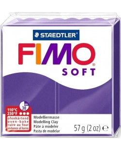 Polimerna glina Staedtler Fimo Soft - 57 g, šljiva