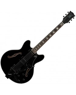 Poluakustična gitara VOX - BC V90B BK, Jet Black