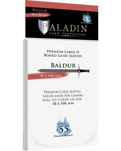 Štitnici za kartice Paladin - Baldur 58 x 108 (55 kom.)