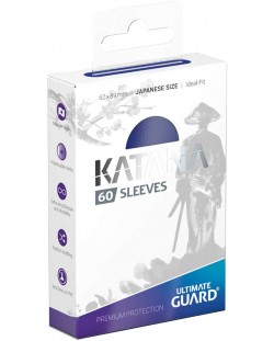 Štitnici za kartice Ultimate Guard Katana Sleeves Japanese Size - Blue (60 kom.)