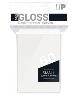 Štitnici za karte Ultra Pro - PRO-Gloss Small Size, White (60 kom.)