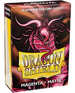 Štitnici za kartice Dragon Shield Sleeves - Small Matte Magenta (60 komada)