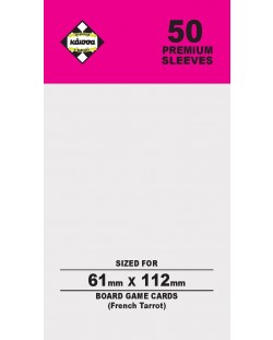 Štitnici za kartice Kaissa Premium Sleeves 61 x 112 mm (French Tarot) - 50 kom.