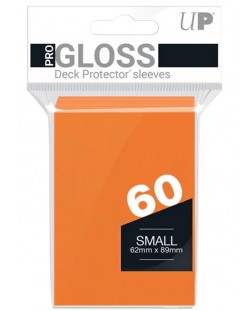 Štitnici za karte Ultra Pro - PRO-Gloss Small Size, Orange (60 kom.)