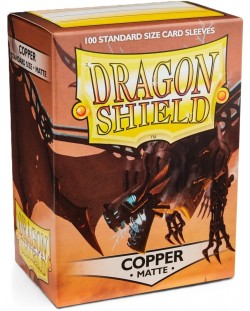 Štitnici za kartice Dragon Shield Sleeves - Matte Copper (100 komada)