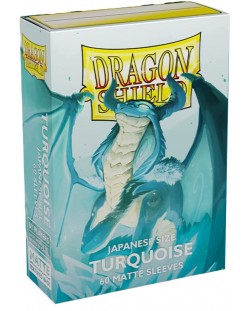 Štitnici za kartice Dragon Shield Sleeves - Small Matte Turquoise (60 komada)
