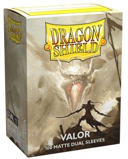 Štitnici za kartice Dragon Shield Dual Valor Sleeves - Matte (100 komada)