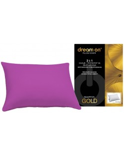 Štitnik za jastuk Dream On - Smartcel Gold, 50 х 70 cm, tamnorozi