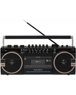 Radio kasetofon Ricatech - PR1980 Ghettoblaster, crni