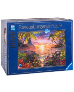 Slagalica Ravensburger od 18 000 dijelova - Zalazak sunca u raju