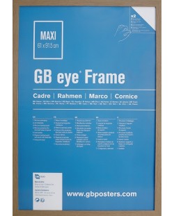 Okvir za poster GB eye - 61 х 91.5 cm, hrast