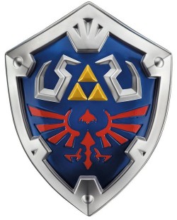 Replika Disguise Games: The Legend of Zelda - Link's Hylian Shield, 48 cm